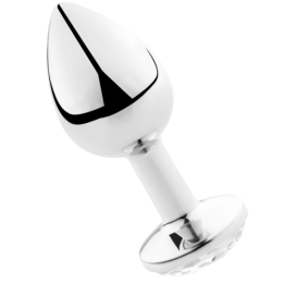 Secretplay - Korek Analny Przezroczysty Aluminium 7cm