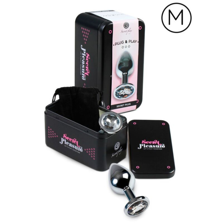 Secretplay - Plug Anal Transparent Aluminum 7cm