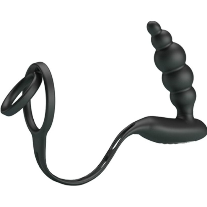 Pretty Love - Anéis Para Pênis Com Plug Vibrador