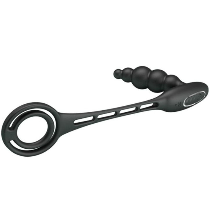 Pretty Love - Anéis Para Pênis Com Plug Vibrador