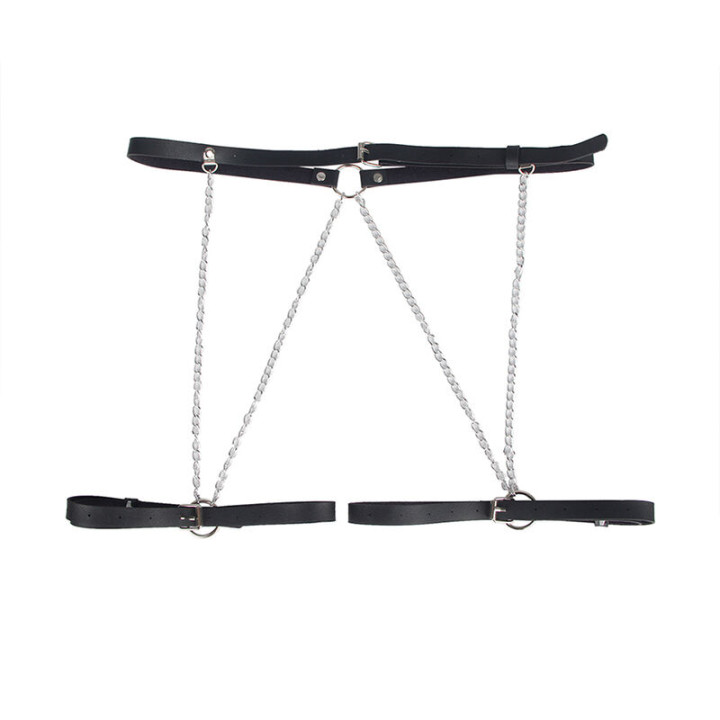 Subblime - Harnais Ceinture Cuir Noir Taille Unique