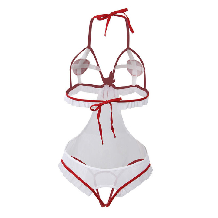 Subblime - Disfraz de Enfermera Sexy Sin Entrepierna s/m