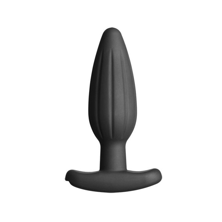 Electrastim - Silicone Noir Rocker Buttt Plug Moyen