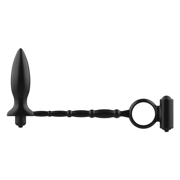 Addicted Toys - Analplug Mit Vibrationsring