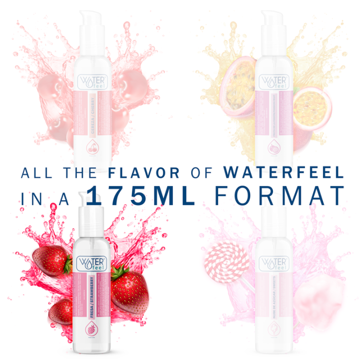 Waterfeel - Lubrificante à Base de Água de Morango 175 ml