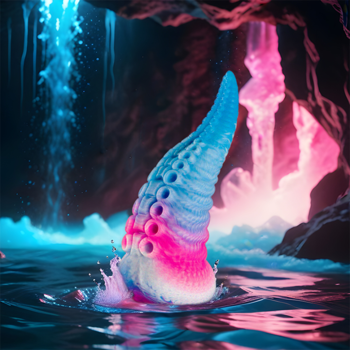 Epic - Gode Tentacle Bleu Phorcys Petite Taille