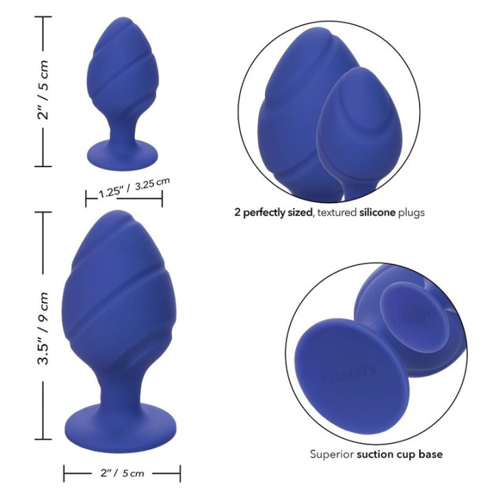Calexotics - Buttplug Cheeky Roxo
