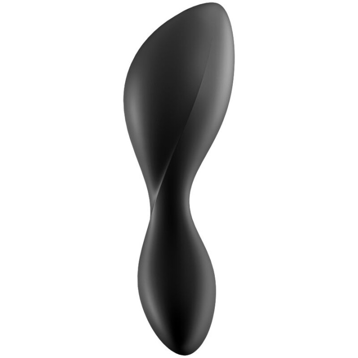 Satisfyer - Aplicativo de Plugue Vibratório Trendsetter Preto