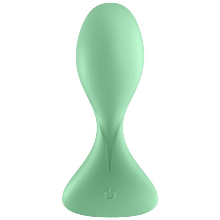 Satisfyer - Aplicativo de Plugue Vibratório Trendsetter Verde