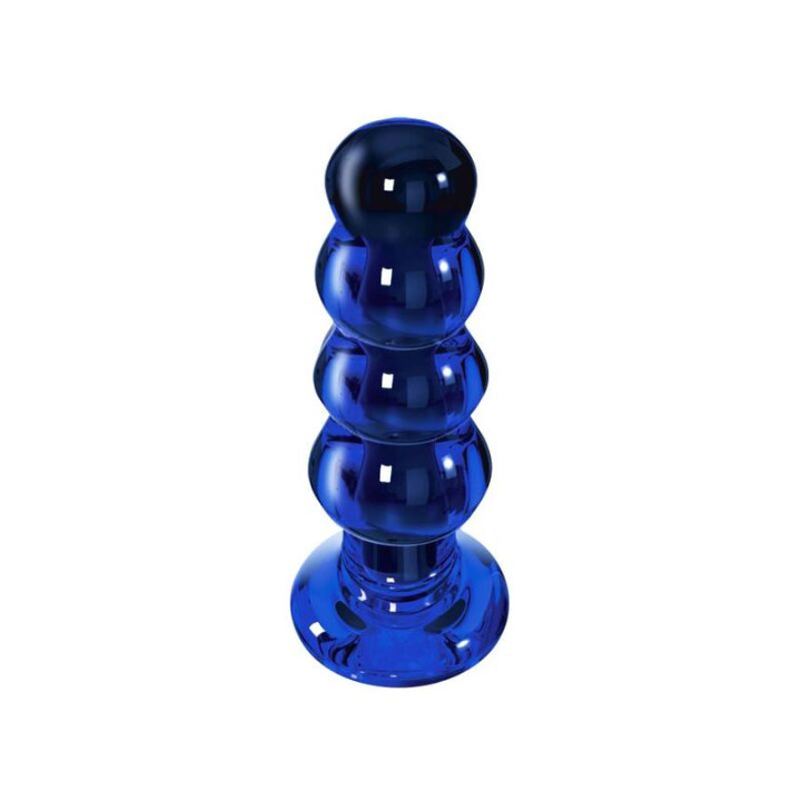 Toyjoy - Nádegas o Buttplug de Vidro Radiante