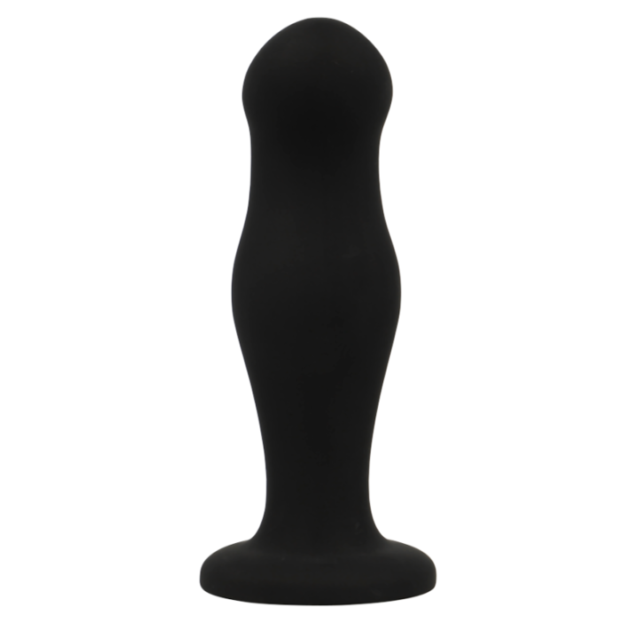 Black&Silver - Sean Plug Anal Premium Silikon Schwarz
