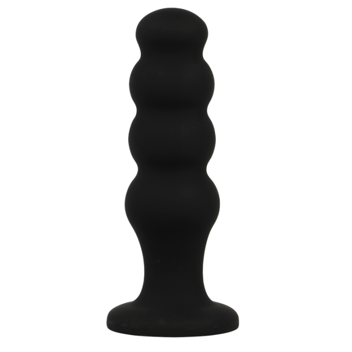 Black&Silver - Silikonowy Korek Analny Scott Premium Czarny