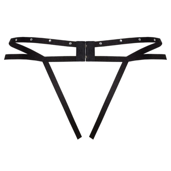Livco Corsetti Fashion - Nomade Tanga Sem Crotchless Preto