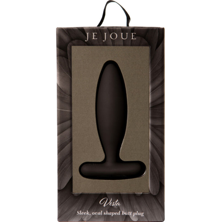 Je Joue - Vesta Anal Plug Vibrator Schwarz