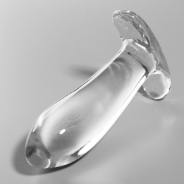 Nebula Series by Ibiza - Plug Anal Modèle 5 Verre Borosilicate Clair 12.5 cm -o- 3.5 cm