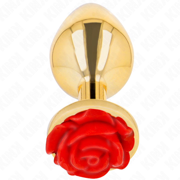 Kink - Plug Anal Gold Rose Red Size l