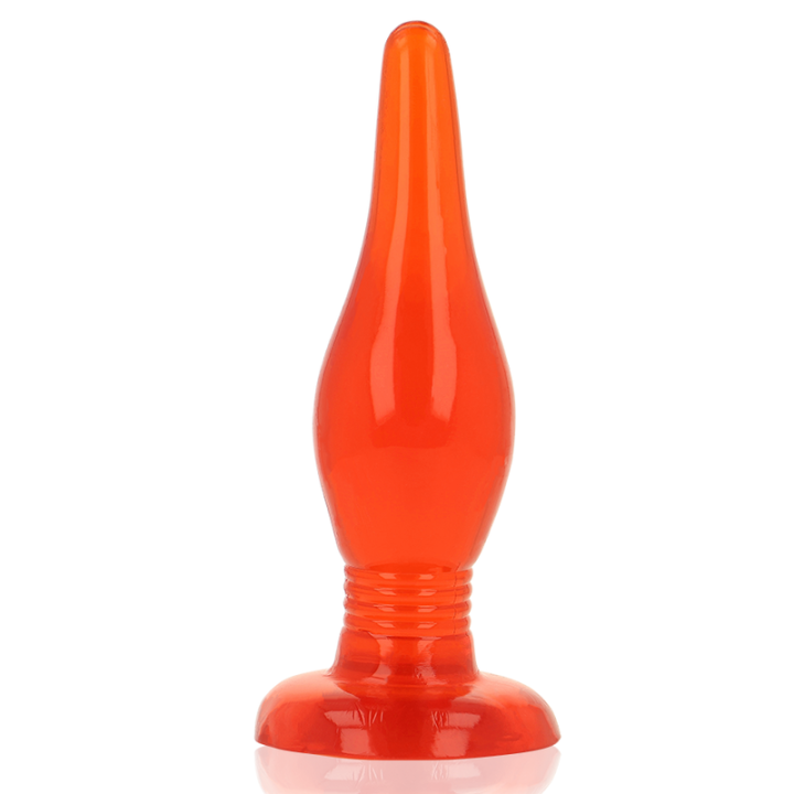 Baile - Plug Anal Soft Touch Vermelho 14.2 cm