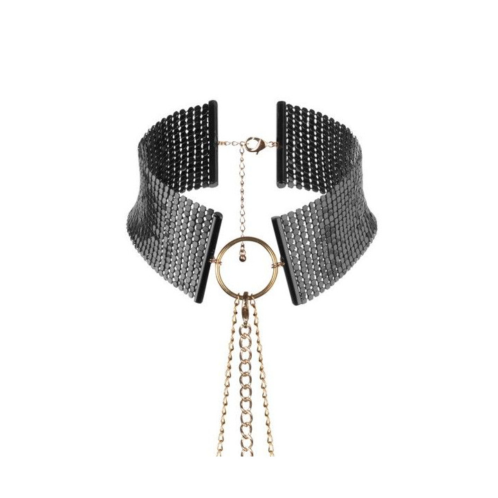 Bijoux - Désir Métallique Schwarze Metallic-Halskette