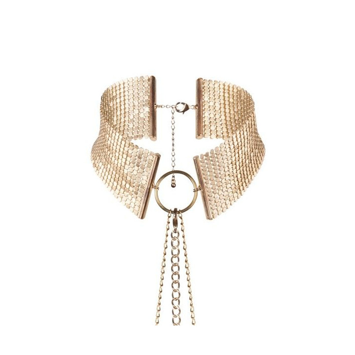 Bijoux - Désir Métallique Colar Metlico Dourado