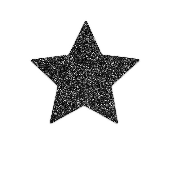 Bijoux - Niedyskretne Nakladki na Sutki Flash Black Star