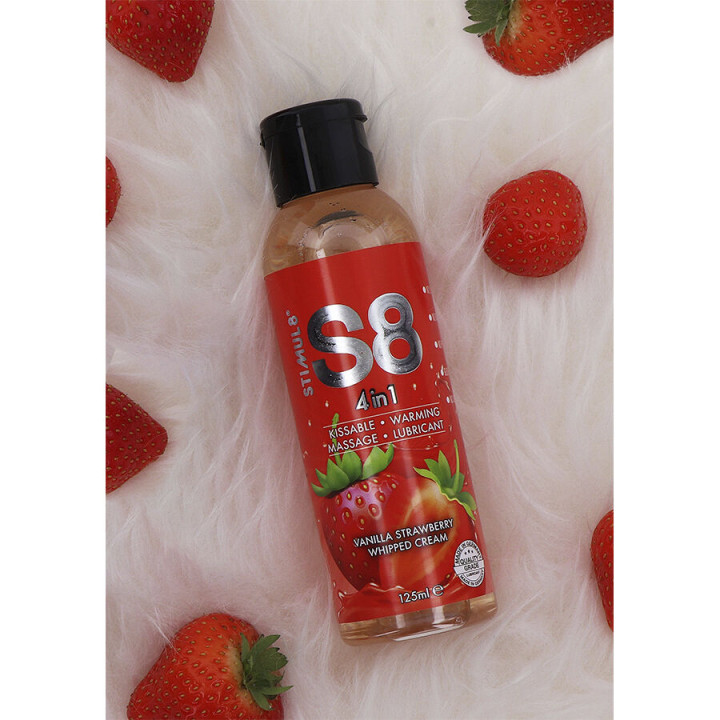Stimul8 - s8 4 in 1 Erdbeer-Dessert-Schmiermittel 125 ml