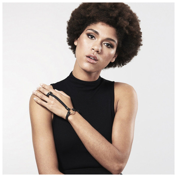 Bijoux - Indiscrets Bracelet / Harnais Maze Noir
