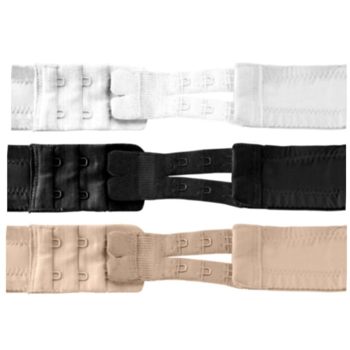 Bye-Bra - Rallonges de Contour Flexibles 2 Crochets 3 Unités