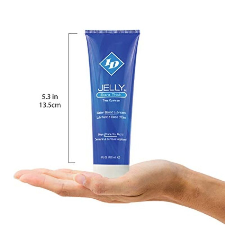Id Jelly - Lubrifiant à Base d'Eau Tube de Voyage Extra Épais 120 ml