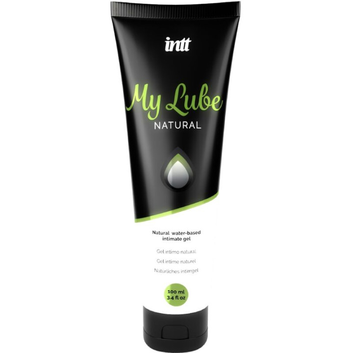 Intt Lubricants - my Lube Intimate Water-Based Lubricant Natural