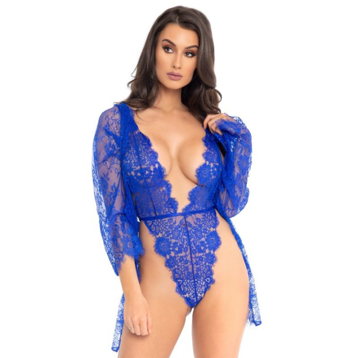 Leg Avenue - Orsacchiotto e Vestaglia Blu s