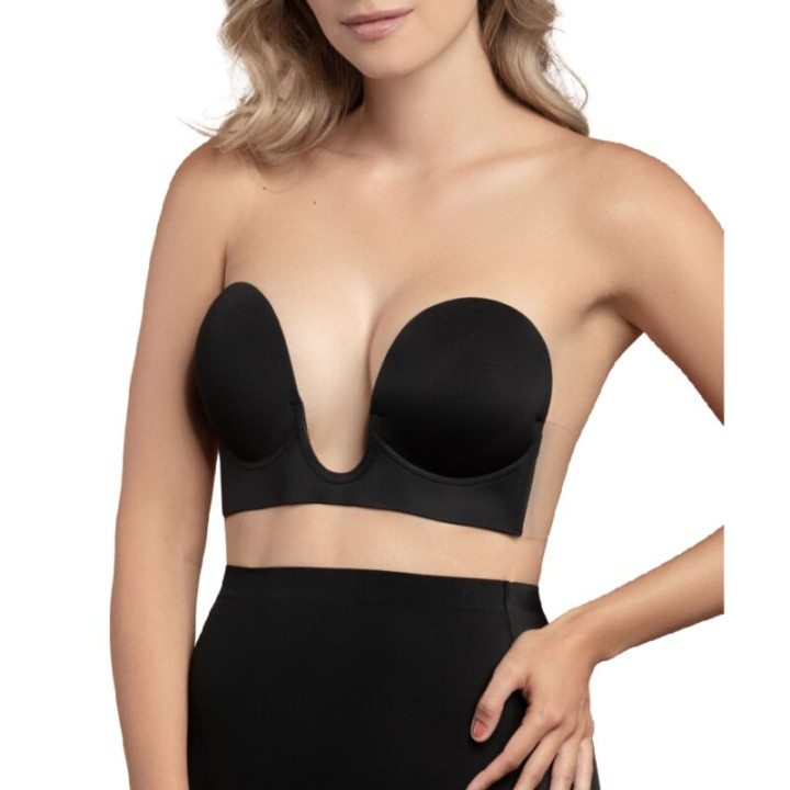 Bye-Bra - Soutien-Gorge Sans Poignées Noir Bonnet b