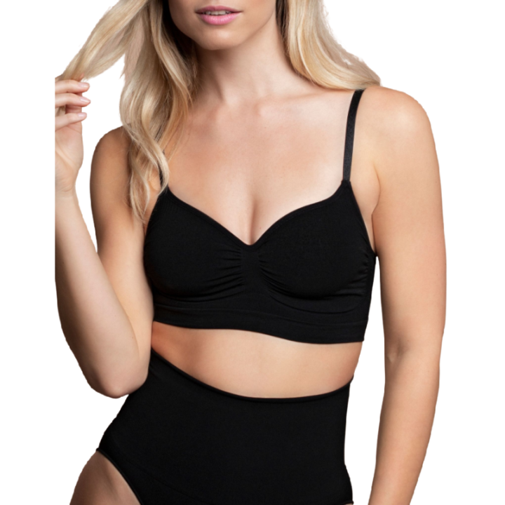 Bye-Bra - Medium Control Reggiseno Senza Cuciture Nero Misurare l