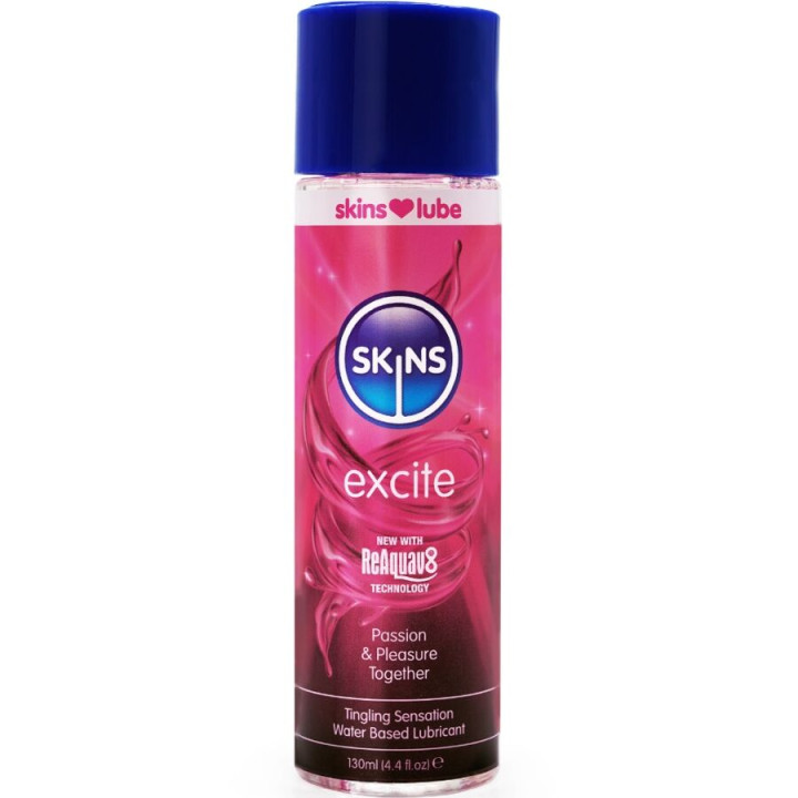 Skins - Excite Gleitmittel Auf Wasserbasis 130 ml