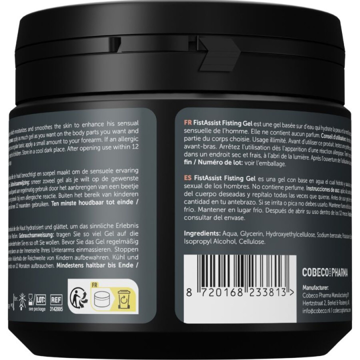 Cobeco - Fist Assist Fisting Gel Extra-Thick Water-Based 500 ml