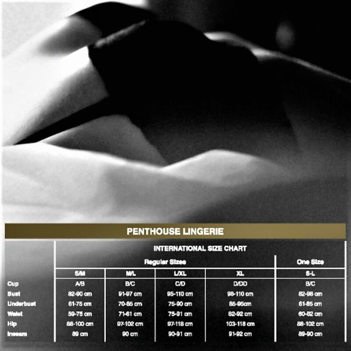 Penthouse - Catch me Panties Branco s/m