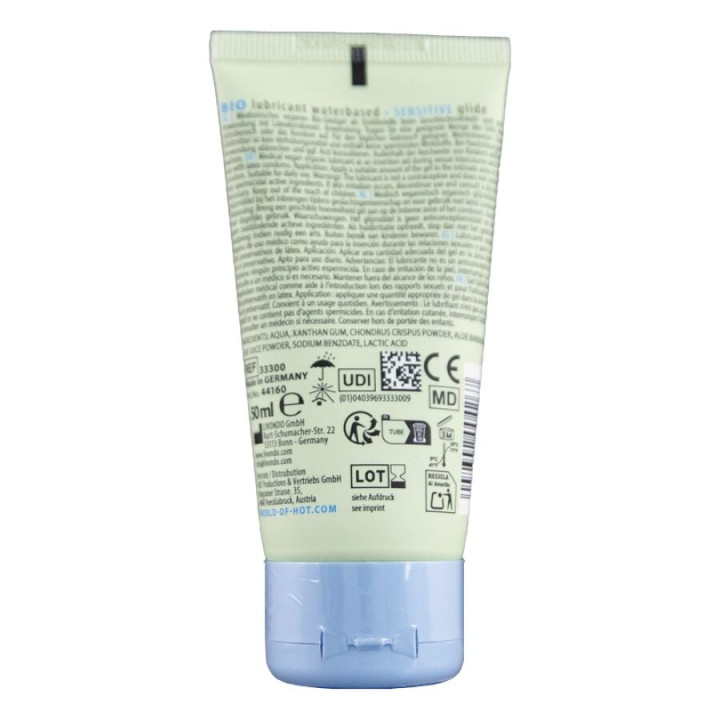 Hot - Bio Lubrificante à Base Água Sensitiv 50 ml
