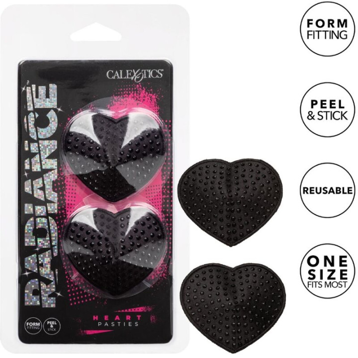 Calexotics - Radiance Proteggi Capezzoli Gioiello a Forma di Cuore