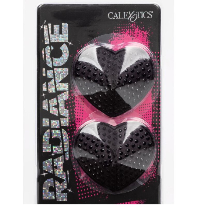 Calexotics - Radiance Heart-Shaped Jewel Nipple Shields
