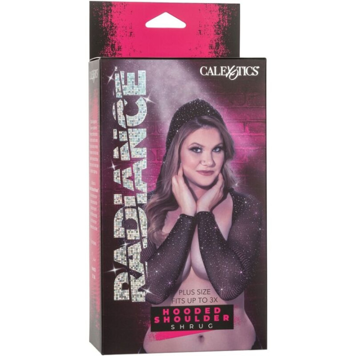 Calexotics - Radiance Coprispalla Con Cappuccio Rhine Plus Taglia