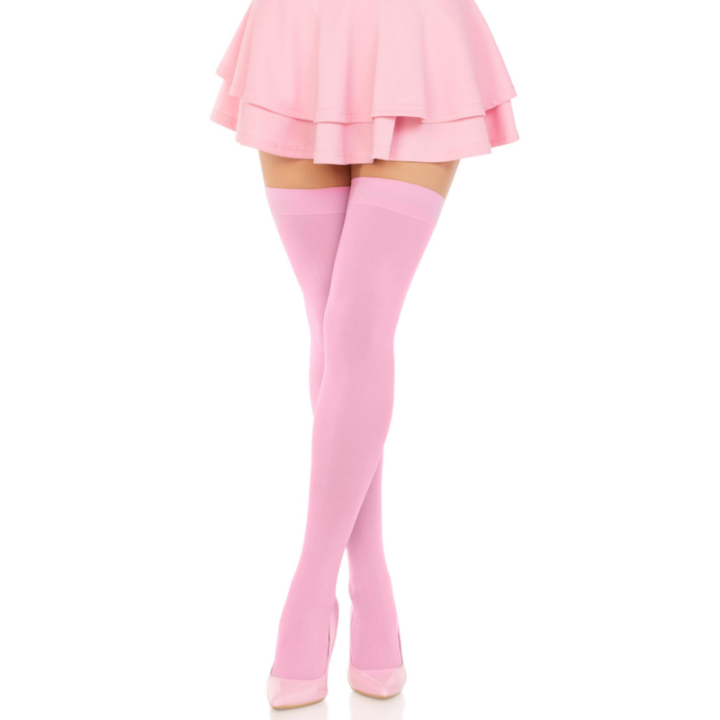 Leg Avenue - Medias Nailon Rosa