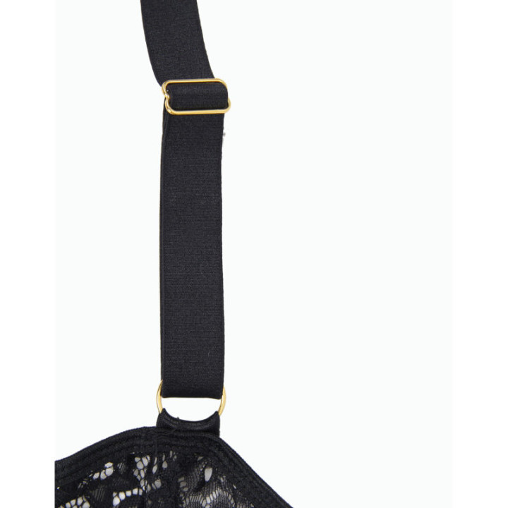 Subblime - Corset Corset And Belt Black s/m