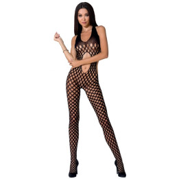 Passion - Donna Bs065 Bodystocking Nero Taglia Unica
