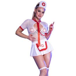 Chilirose - cr 4365 Kostüm Krankenschwester Sexy s/m