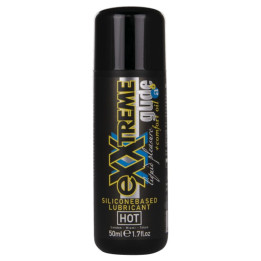 Hot - Lubrifiant à Base de Silicone Extrême Glide + Huile de Confort a+ 50 ml