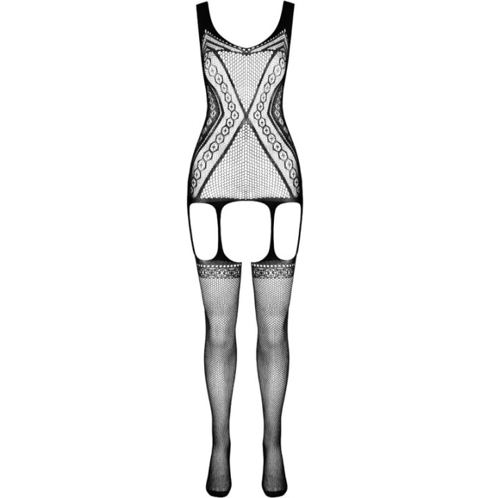 Passion - Eco Collection Bodystocking Eco Bs007 Schwarz