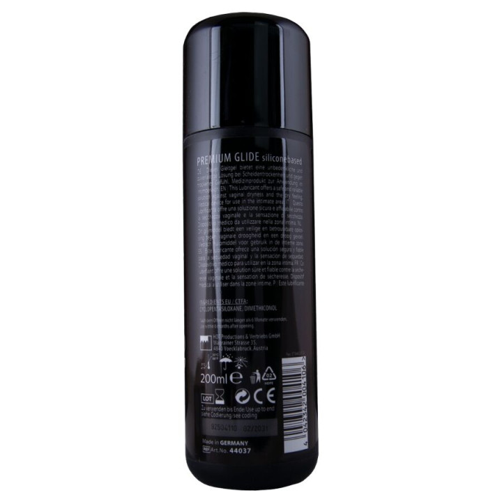 Hot - Premium Silicone Glide Lubricante Base Silicona 200 ml