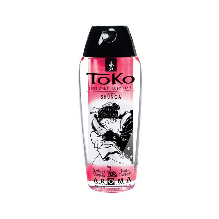 Shunga - Toko-Erdbeer- Und Champagner-Schmiermittel-Aroma