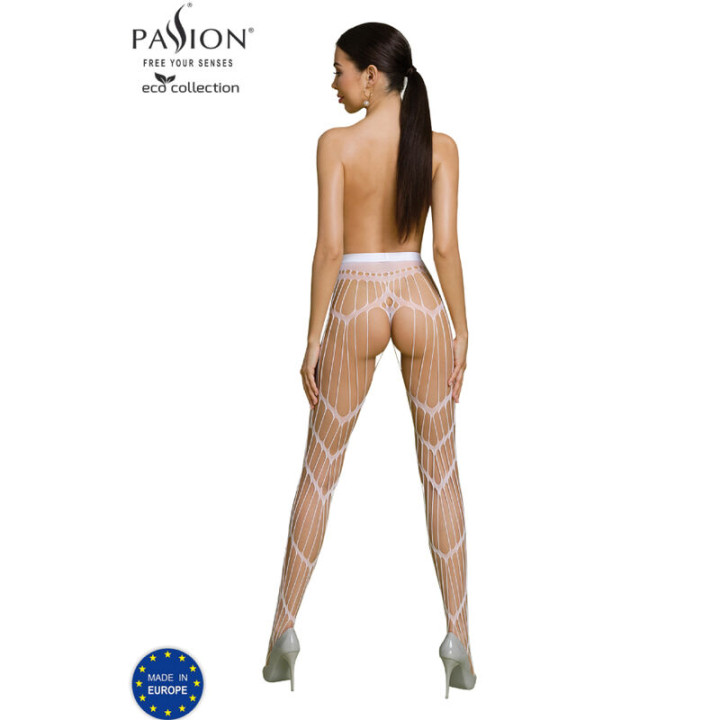 Passion - Bodystocking Eco Collection Eco S006 Blanc