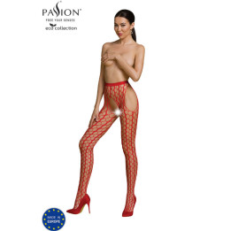 Passion - Bodystocking Eco Collection Eco S007 Rouge