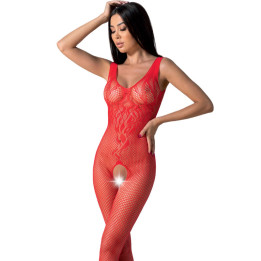 Passion - Bs098 Roter Bodystocking, Eine Grösse